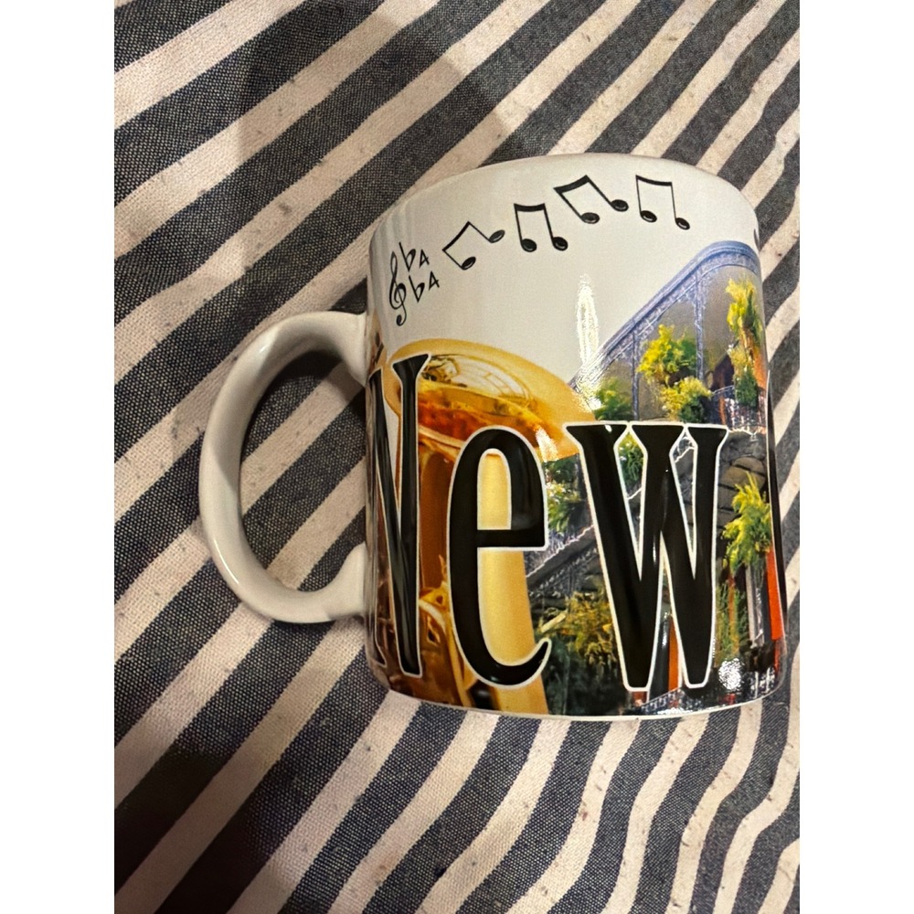 New Orleans Bourbon Street St Louis Cathedral Ceramic Coffee Mug 2022